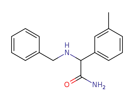 Molecular Structure of 271583-50-7 (2-BENZYLAMINO-2-M-TOLYLACETAMIDE)