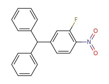 1-Nitro-2-fluoro-4-benzhydrylbenzene