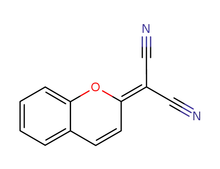 Molecular Structure of 5841-39-4 (2H-chromen-2-ylidenepropanedinitrile)
