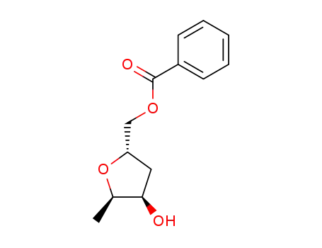 Benzoic acid (2S,4R,5R)-4-hydroxy-5-methyl-tetrahydro-furan-2-ylmethyl ester