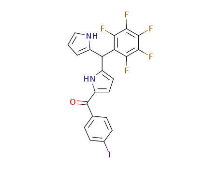 1-(4-iodobenzoyl)-5-(pentafluorophenyl)dipyrromethane