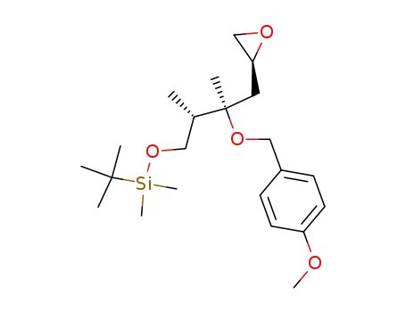 tert-Butyl-[(2S,3R)-3-(4-methoxy-benzyloxy)-2,3-dimethyl-4-(S)-oxiranyl-butoxy]-dimethyl-silane