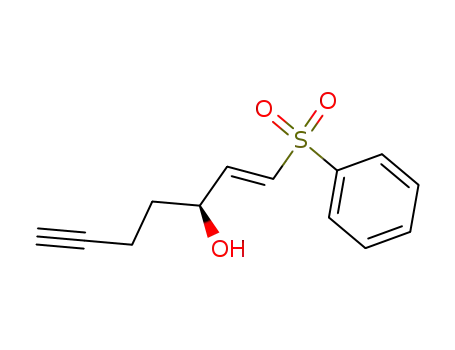 (1E,3S)-1-(Phenylsulfonyl)hept-1-en-6-yn-3-ol