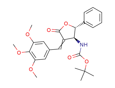 (3S,4R)-3-tert-butoxycarbonylamino-4-phenyl-2-(3,4,5-trimethoxybenzylidene)-4-butanolide