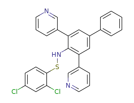 N-[(2,4-dichlorophenyl)thio]-4-phenyl-2,6-di(3-pyridyl)aniline