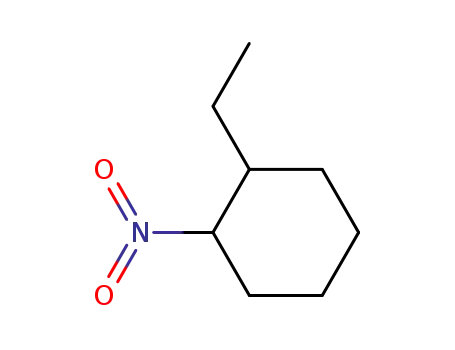 Molecular Structure of 110774-54-4 (Cyclohexane, 1-ethyl-2-nitro-, cis-)