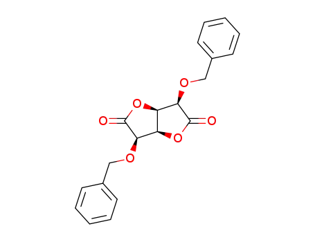 Molecular Structure of 213895-58-0 (2,5-di-O-benzyl-L-mannaro-1,4:3,6-di-γ-lactone)