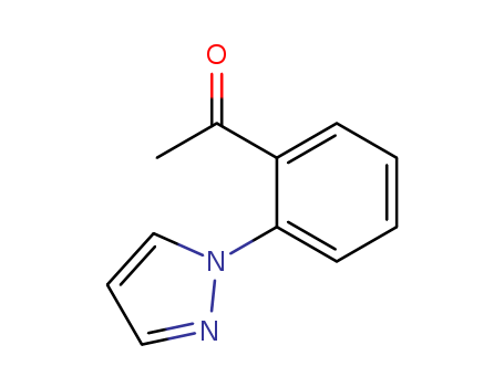 1-(2-(1H-pyrazol-1-yl)phenyl)ethanone CAS No.25699-96-1