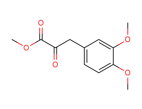 methyl 2-oxo 3-(3,4-dimethoxyphenyl) propanoate