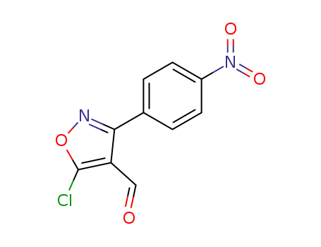 5-CHLORO-3-(4-NITROPHENYL)-4-ISOXAZOLECARBOXALDEHYDE