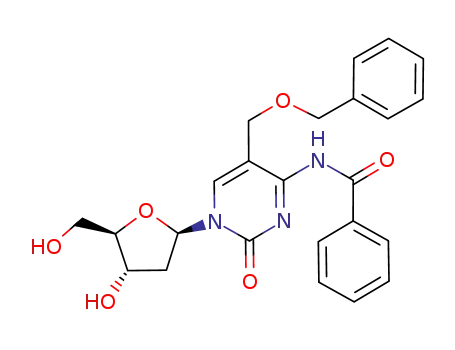 N<sup>4</sup>-benzoyl-5-[(benzyloxy)methyl]-2'-deoxycytidine