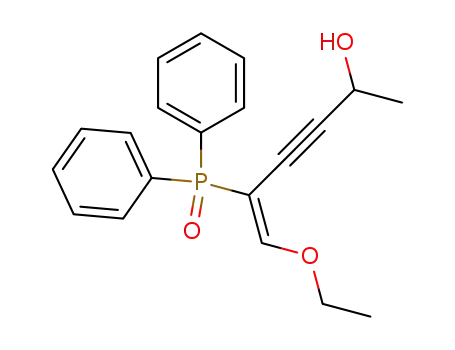 (E)-5-diphenylphosphoryl-6-ethoxy-5-hexen-3-yn-2-ol