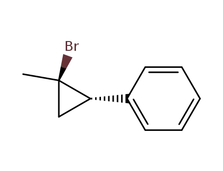Benzene, (2-bromo-2-methylcyclopropyl)-, cis-