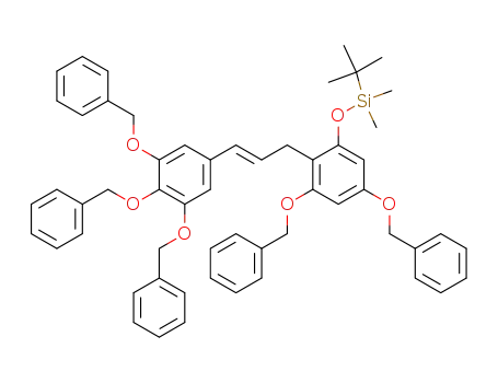 (E)-3-[2,4-bis(benzyloxy)-6-(tert-butyldimethylsilyloxy)phenyl]-1-[3,4,5-tris(benzyloxy)phenyl]propene
