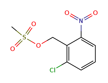 2-chloro-6-nitrobenzyl methanesulfonate