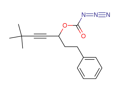 5-Azidocarbonyloxy-7-phenyl-2,2-dimethyl-3-heptyne