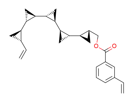 (1R,3S,4R,6S,7R,9S,10R,12S,13R,15S)-15-(ethenyl)-1-quinquecyclopropanemethyl 3-ethenylbenzoate