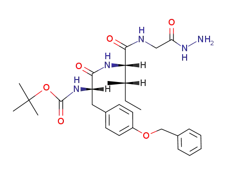 Boc-Tyr(Bzl)-Ile-Gly-NHNH<sub>2</sub>