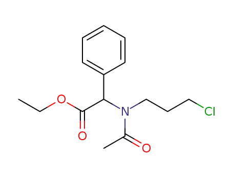 ethyl ester of N-acetyl-N-(3-chloropropyl)-α-phenylglycine