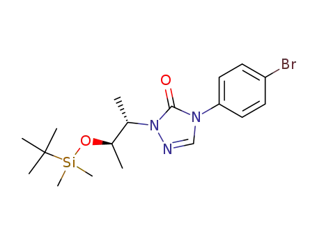 3H-1,2,4-Triazol-3-one,
4-(4-bromophenyl)-2-[(1S,2R)-2-[[(1,1-dimethylethyl)dimethylsilyl]oxy]-1-
methylpropyl]-2,4-dihydro-