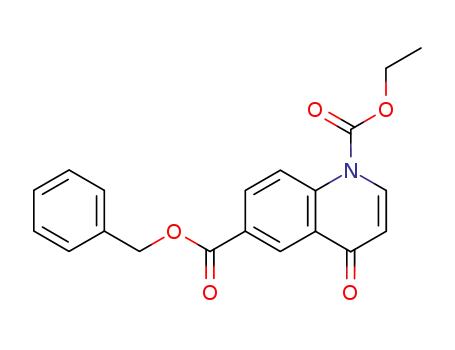 6-benzyloxycarbonyl-1-ethoxycarbonyl-4-oxo-4H-quinoline