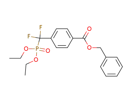 benzyl 4-((diethoxyphosphoryl)difluoromethyl)benzoate