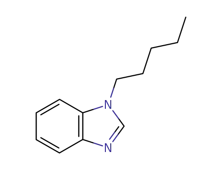 Molecular Structure of 126401-68-1 (1H-Benzimidazole,1-pentyl-(9CI))