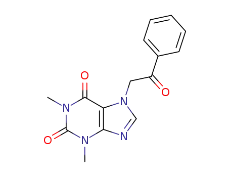 Molecular Structure of 78491-57-3 (1,3-dimethyl-7-(2-oxo-2-phenylethyl)-3,7-dihydropurine-2,6-dione)