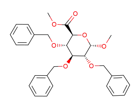 methyl (methyl-2,3,4-tri-O-benzyl-α-D-glucopyranosid)uronate