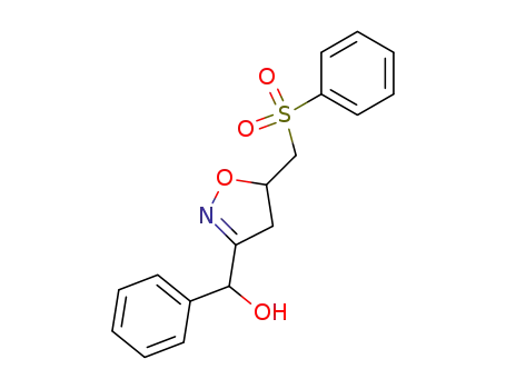 (5-benzenesulfonylmethyl-4,5-dihydro-isoxazol-3-yl)-phenyl-methanol