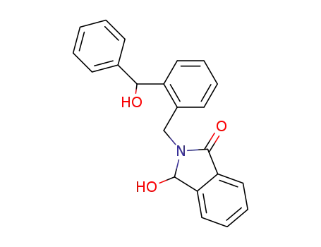 2,3-dihydro-3-hydroxy-2-[2-hydroxyphenylmethylphenylmethyl]-1H-isoindol-1-one