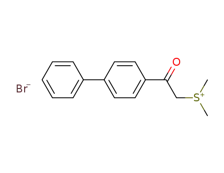 Sulfonium, (2-[1,1'-biphenyl]-4-yl-2-oxoethyl)dimethyl-, bromide
