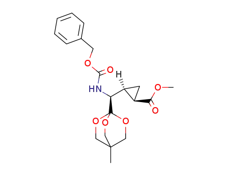 N-Cbz-(O-Me)-trans-2-(carboxycyclopropyl)glycine OBO ester
