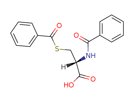 2-benzamido-3-benzoylsulfanyl-propanoic acid cas  7252-34-8
