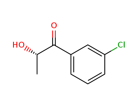 1-Propanone, 1-(3-chlorophenyl)-2-hydroxy-, (2S)-