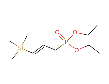 diethyl (E)-3-trimethylsilyl-2-propenylphosphonate