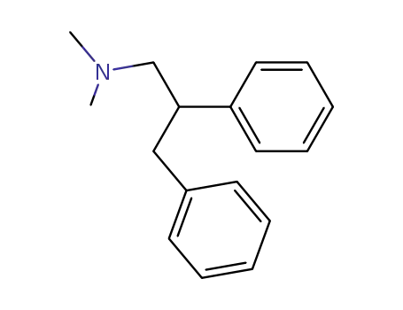 Molecular Structure of 958-92-9 (N,N-dimethyl-2,3-diphenylpropan-1-amine)