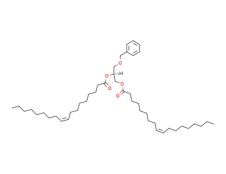 Molecular Structure of 119852-77-6 (3-O-benzyl-1,2-di-O-oleoyl-sn-glycerol)