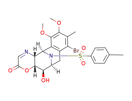C<sub>24</sub>H<sub>25</sub>BrN<sub>2</sub>O<sub>7</sub>S