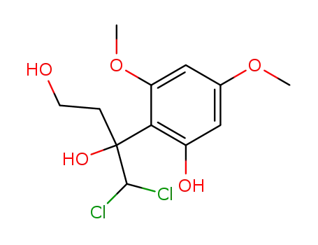 4,4-dichloro-3-(2-hydroxy-4,6-dimethoxy-phenyl)-butane-1,3-diol