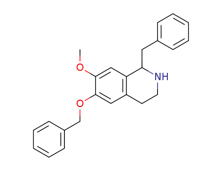 1-benzyl-6-benzyloxy-7-methoxy-1,2,3,4-tetrahydro-isoquinoline