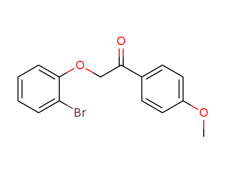 (2-bromo phenoxy)-4'-methoxy acetophenone