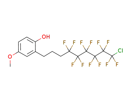 2-(9-chloro-4,4,5,5,6,6,7,7,8,8,9,9-dodecafluoro-nonyl)-4-methoxy-phenol
