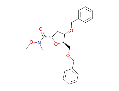 (2S,4S,5R)-4-Benzyloxy-5-benzyloxymethyl-tetrahydro-furan-2-carboxylic acid methoxy-methyl-amide