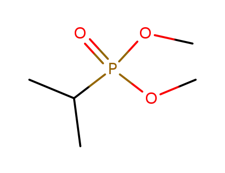 Molecular Structure of 54552-77-1 (Phosphonic acid, (1-methylethyl)-, dimethyl ester)