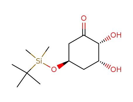 (2R,3R,5R)-5-(tert-Butyl-dimethyl-silanyloxy)-2,3-dihydroxy-cyclohexanone