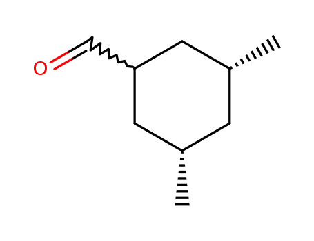 Cyclohexanecarboxaldehyde, 3,5-dimethyl-, (3R,5S)-rel- (9CI)