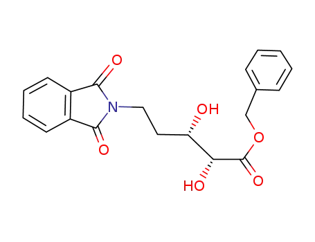 (2R,3S)-5-(1,3-Dioxo-1,3-dihydro-isoindol-2-yl)-2,3-dihydroxy-pentanoic acid benzyl ester