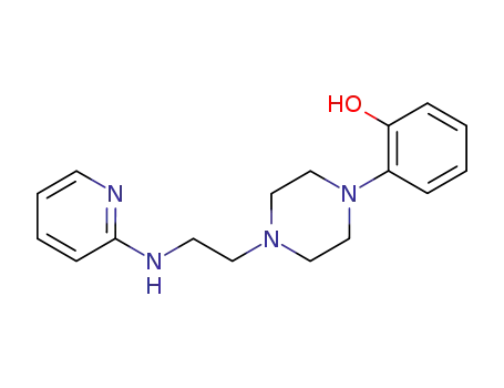 N-(2-(4-(2-hydroxyphenyl)piperazin-1-yl)ethyl)-N-(2-pyridinyl)amine