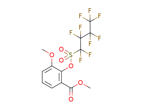 methyl 3-methoxy-2-(perfluoro-1-butanesulfonyloxy)benzoate